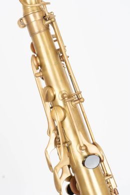 BUFFET CRAMPON S1 TENOR SAXOPHONE CUSTOMIZED BY KGUMUSIC UNLACQUERED (RAW BRASS)