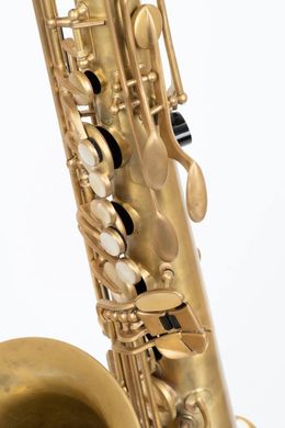 BUFFET CRAMPON S1 TENOR SAXOPHONE CUSTOMIZED BY KGUMUSIC UNLACQUERED (RAW BRASS)