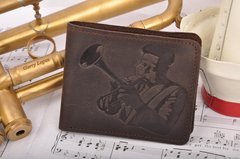 Кожаный кошелек для трубачей в стиле Диззи MG Leather Work
