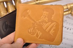 Шкіряний гаманець для трубачів в стилі Діззі MG Leather Work