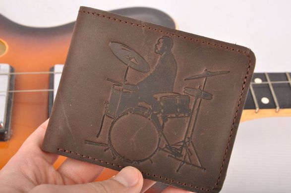 Кожаный кошелек для барабанщиков в стиле Тейлора MG Leather Work