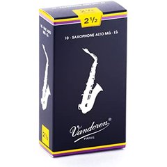 Трости Vandoren Alto Saxophone Reeds Strength 2.5 Box of 10