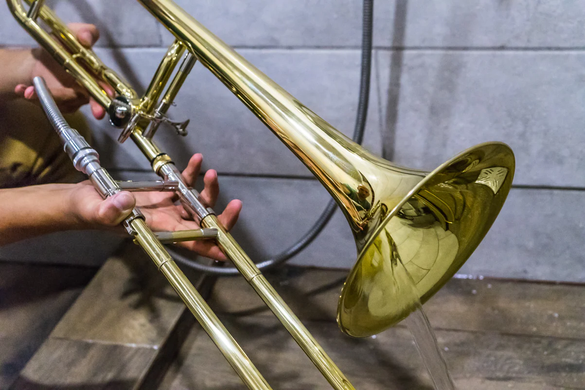 Насадка для промивання тромбона з великою ніжкою