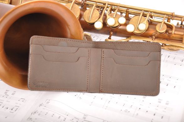 Кожаный кошелек для саксафонистов в стиле Колтрейна MG Leather Work