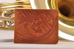 Шкіряний гаманець для валторністів від MG Leather Work